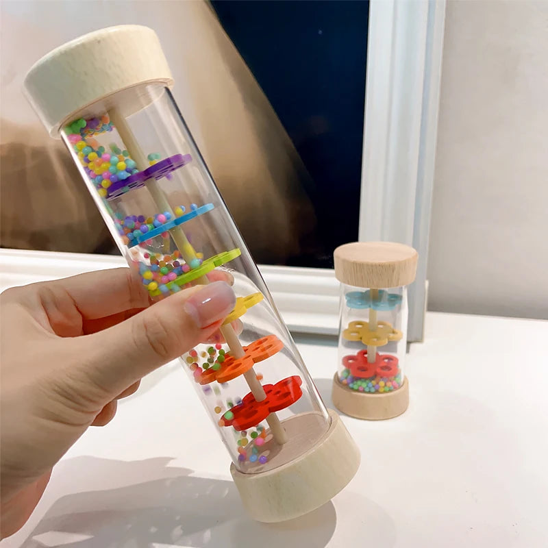 Bâton de pluie Montessori pour bébé