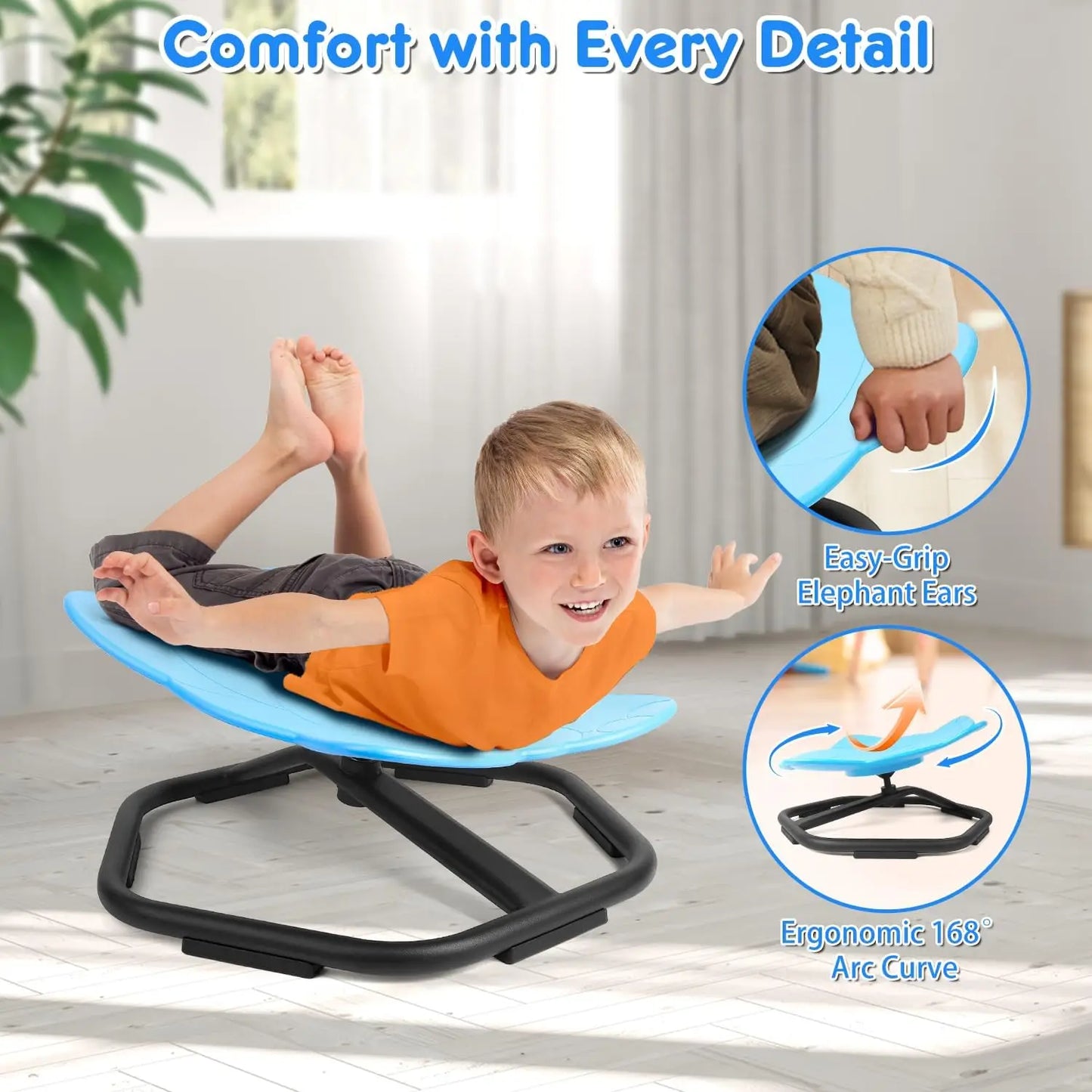 Chaise pivotante 360 °