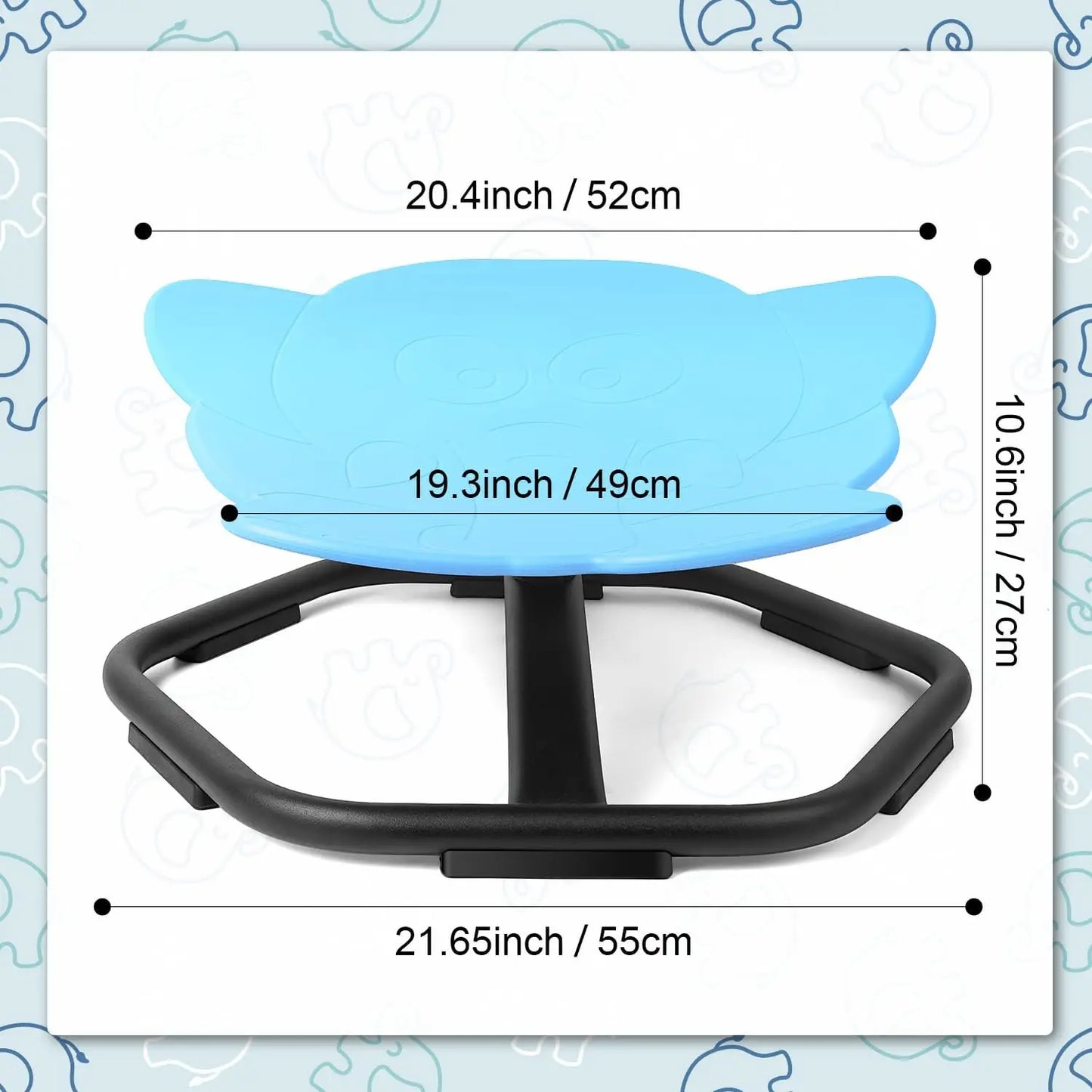 Chaise rotative pour tout-petits