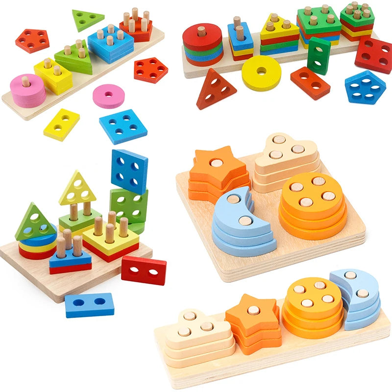 Puzzle en bois montessori