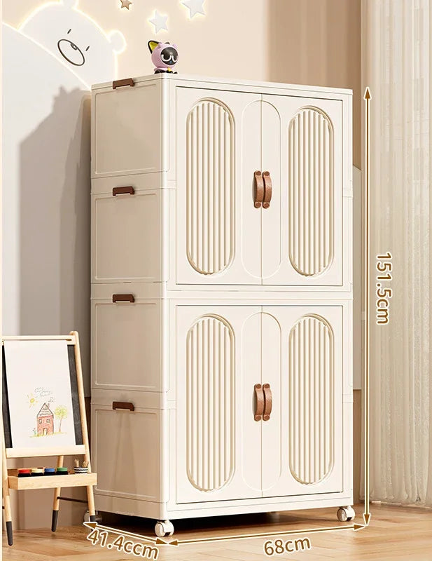 Armoire de rangement pliante