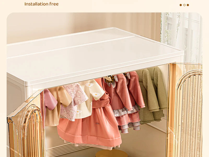 Armoire de rangement pliante
