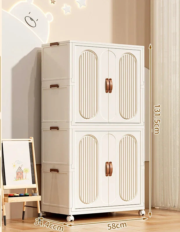Armoire de rangement pliante