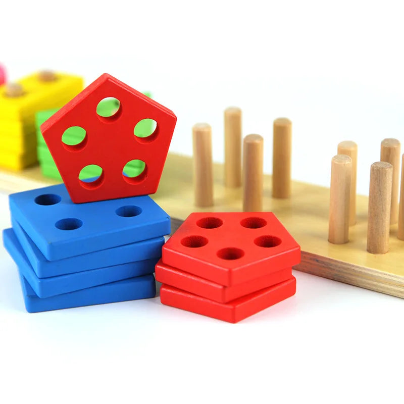 Puzzle en bois montessori
