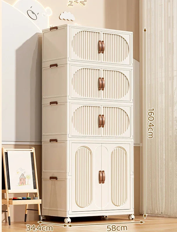 Armoire de rangement pliante