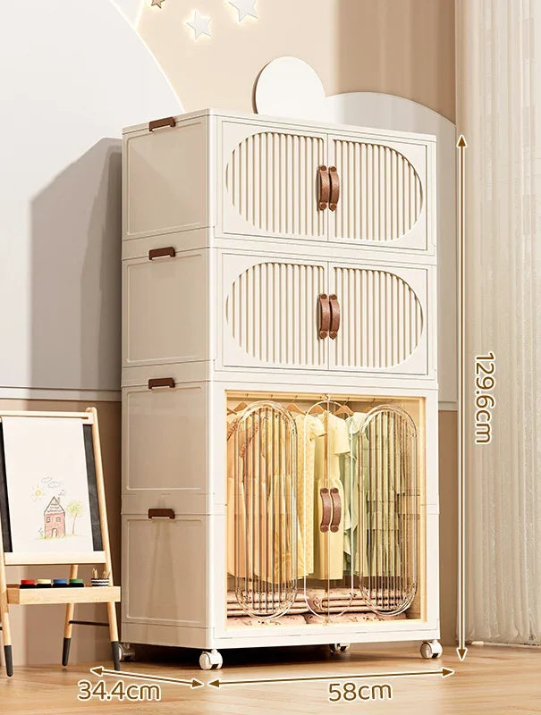 Armoire de rangement pliante