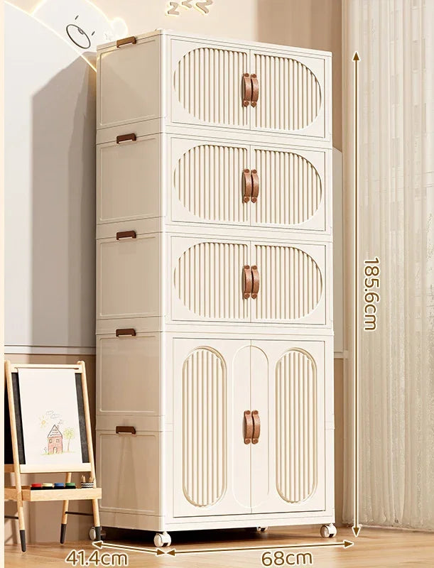 Armoire de rangement pliante