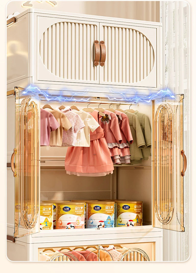 Armoire de rangement pliante