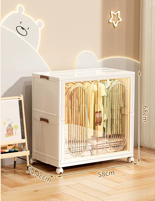 Armoire de rangement pliante