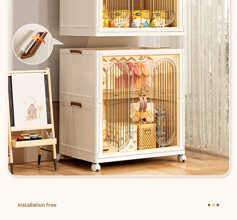 Armoire de rangement pliante