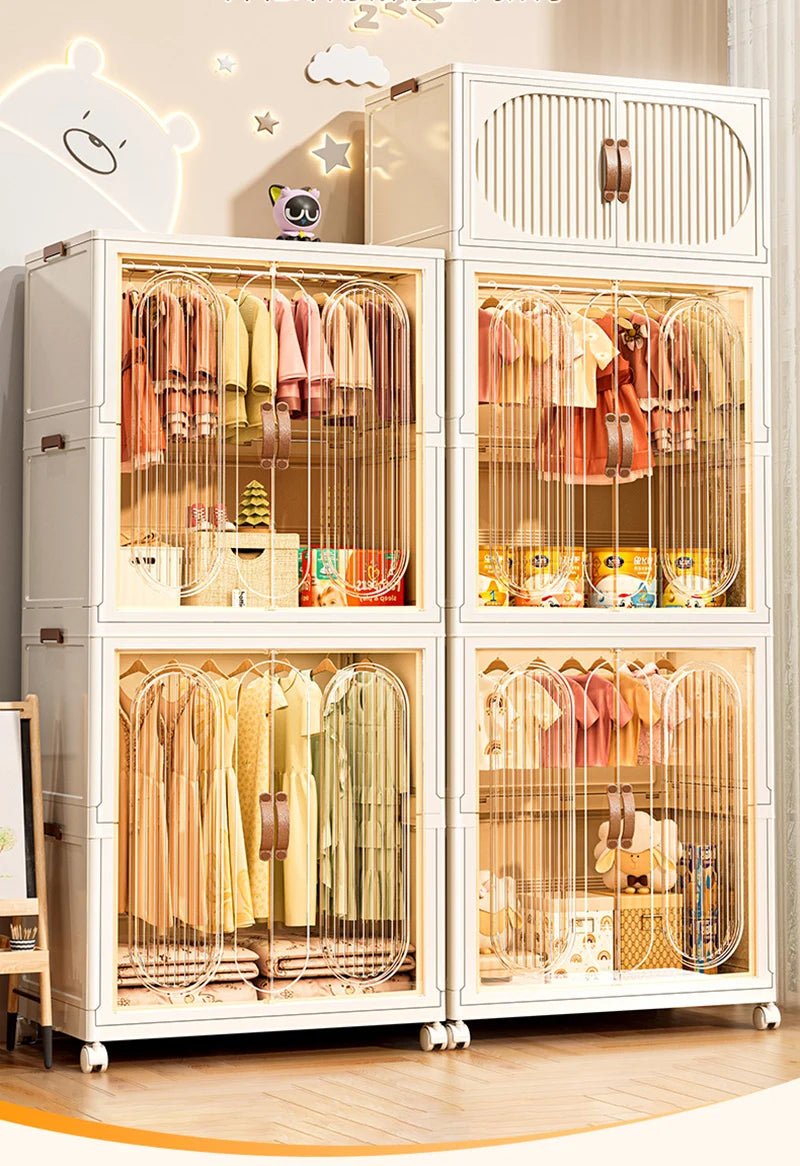 Armoire de rangement pliante
