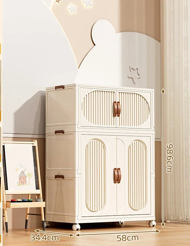 Armoire de rangement pliante
