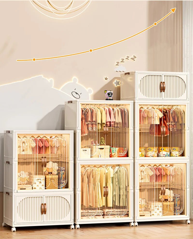 Armoire de rangement pliante