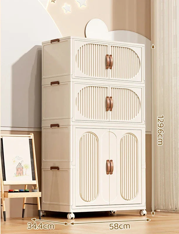Armoire de rangement pliante