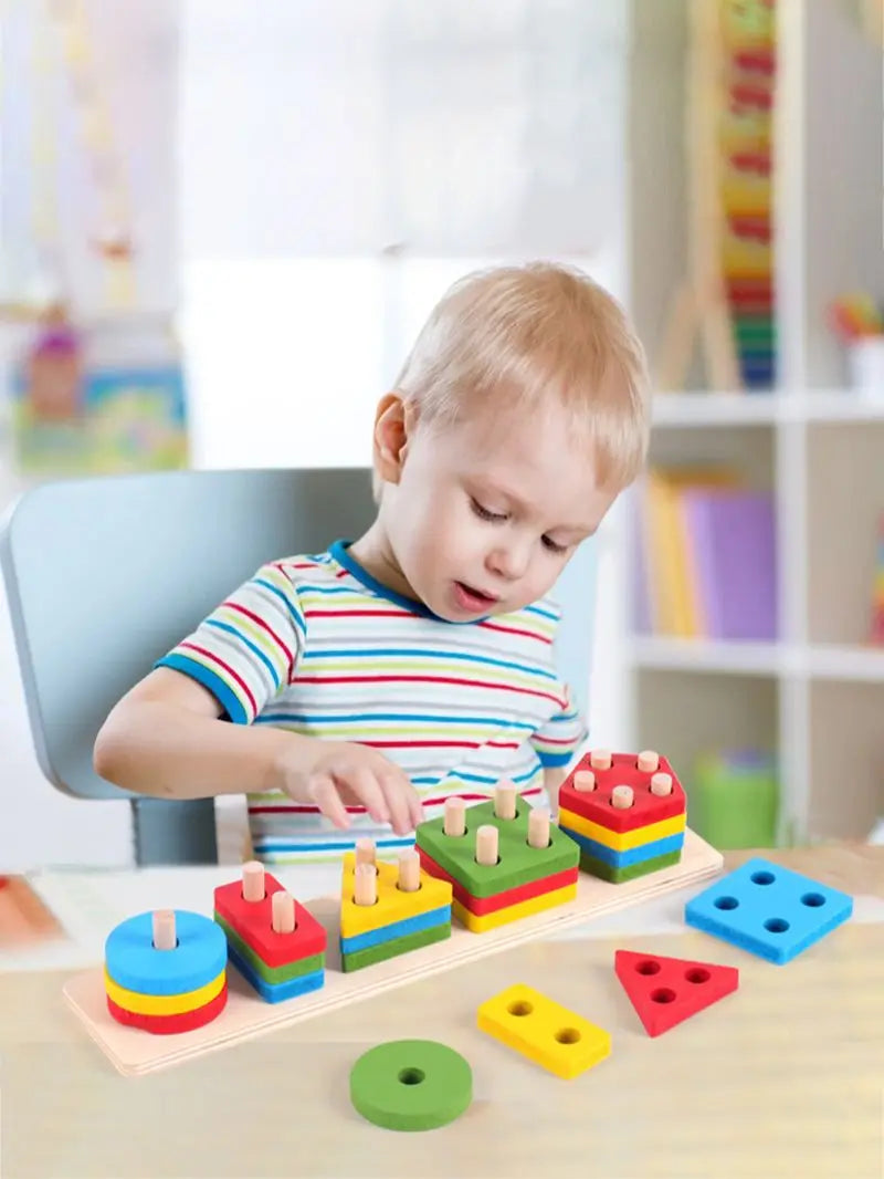 Puzzle en bois montessori