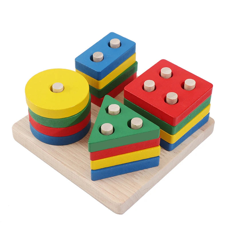 Puzzle en bois montessori