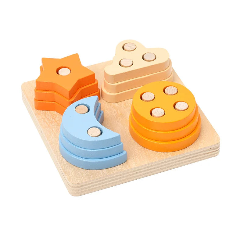 Puzzle en bois montessori