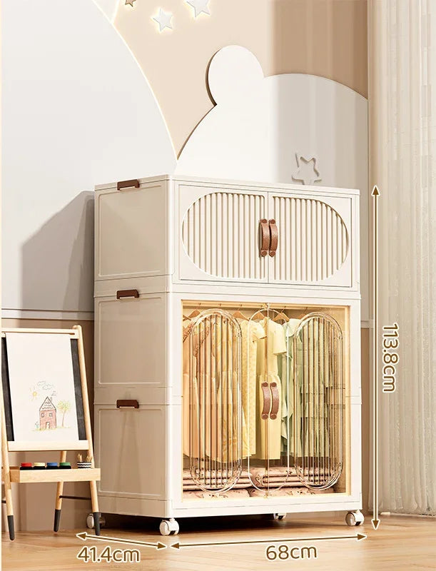 Armoire de rangement pliante