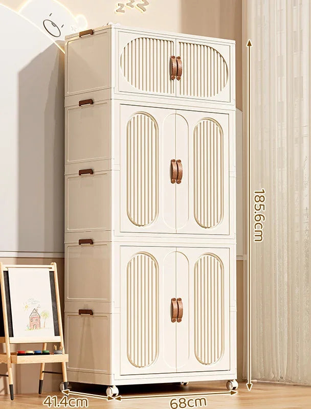 Armoire de rangement pliante
