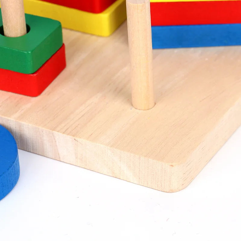 Puzzle en bois montessori