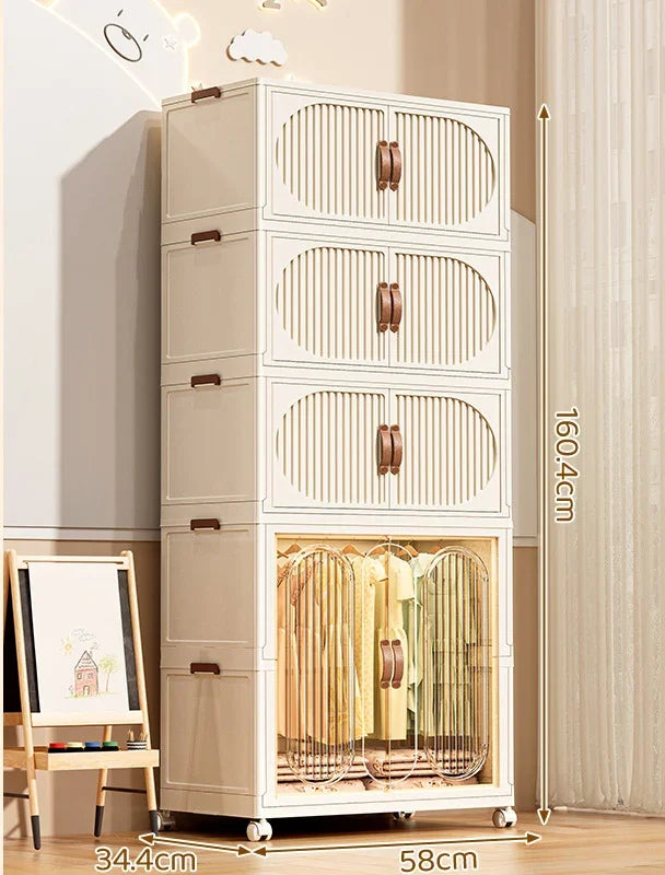 Armoire de rangement pliante