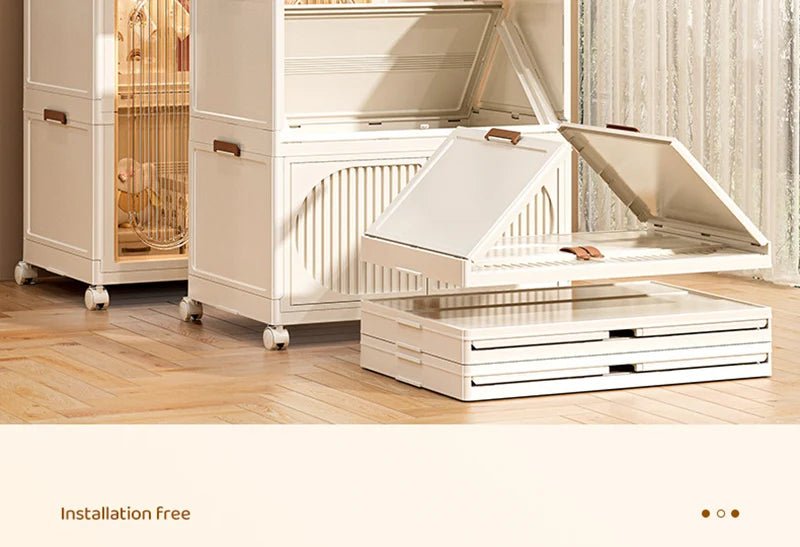 Armoire de rangement pliante