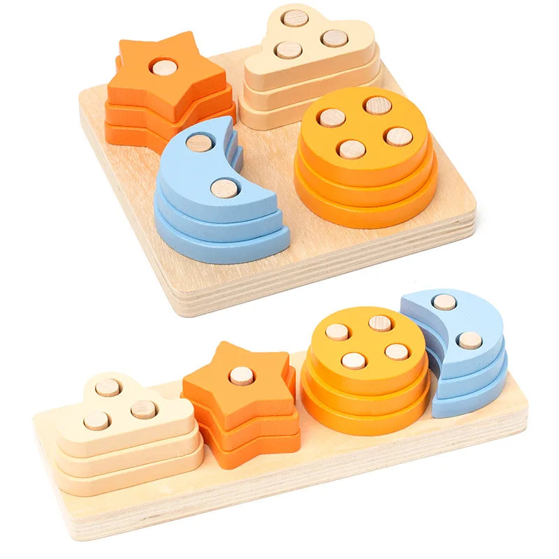 Puzzle en bois montessori