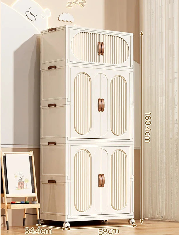 Armoire de rangement pliante