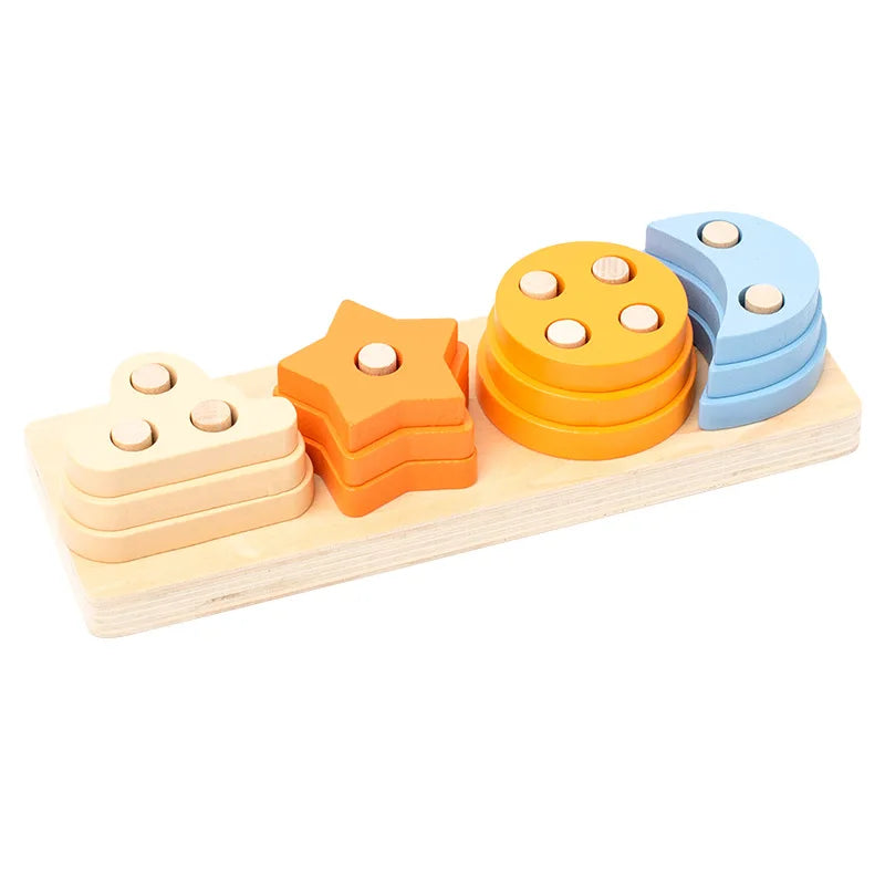Puzzle en bois montessori
