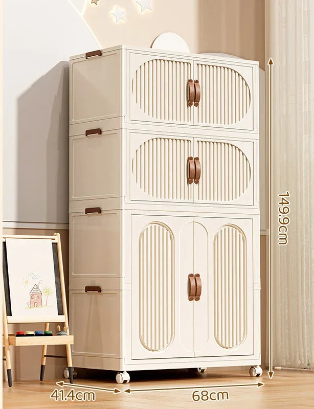 Armoire de rangement pliante