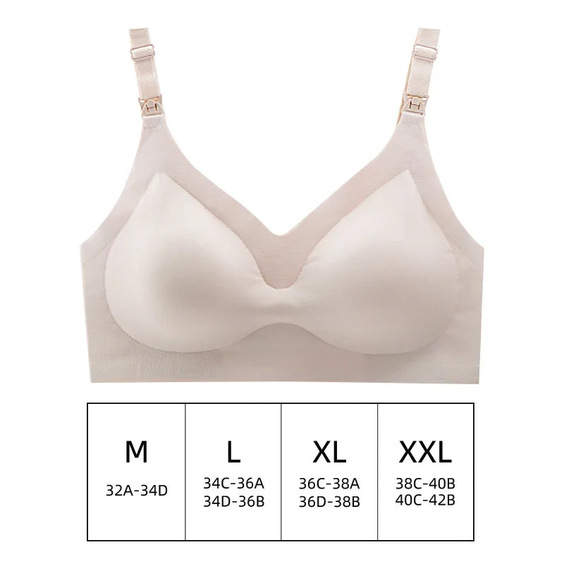 Soutien-gorge d'allaitement de maternité push-up