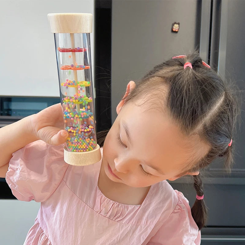 jouets sensoriels colorés Montessori pour enfants