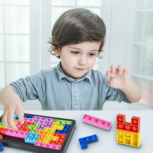 27 pièces Puzzle russie bloc Pop doigt