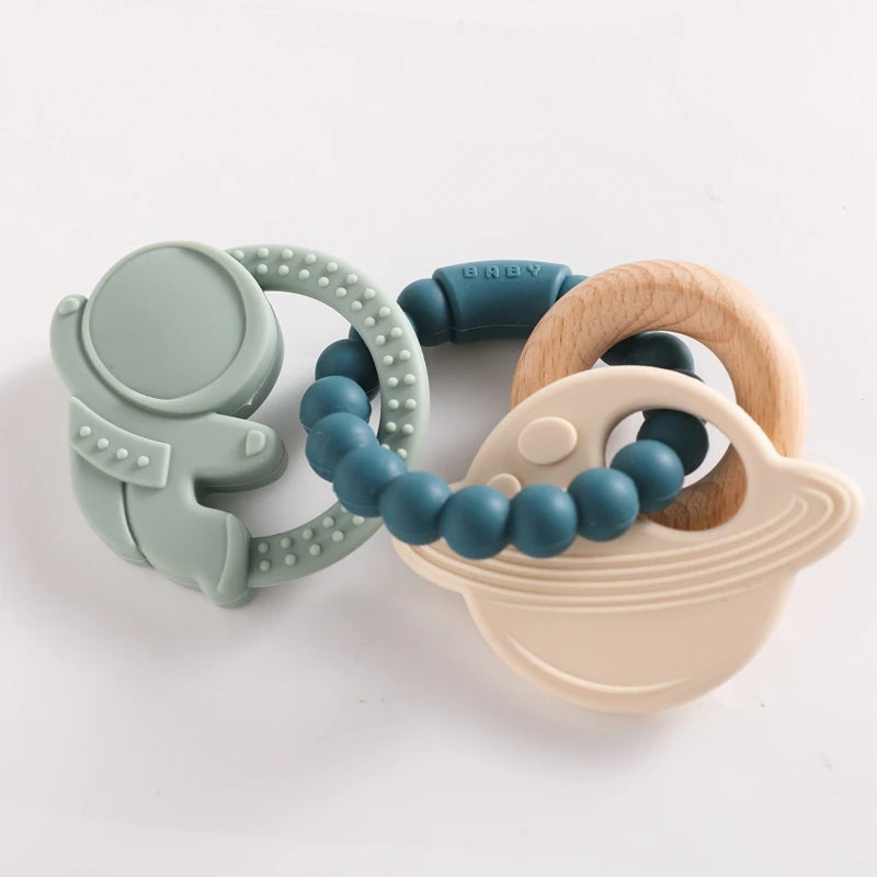 Jouet sensoriel bebe- Anneau de dentition