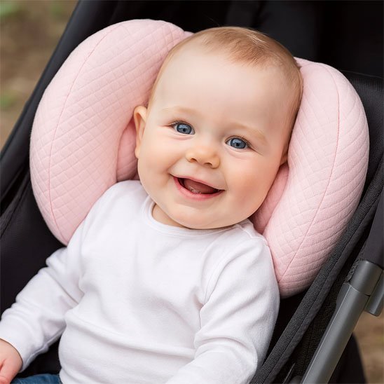 Cale tête bébé ergonomique dimensions — Léger et lavable en machine | Univers Bébé One
