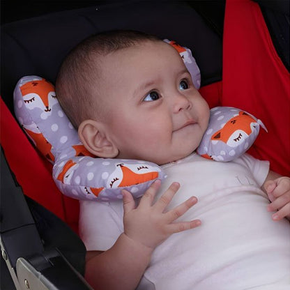 Cale tête bébé ergonomique sommeil sûr — Protection tête nourrisson en trajet | Univers Bébé One