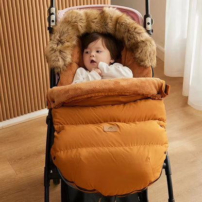 Chancelière poussette fermeture éclair — Accès facile aux pieds de bébé en toute saison | Univers Bébé One
