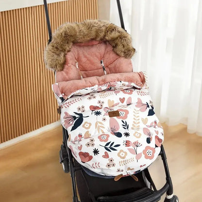 Chancelière poussette hiver douce et chaude pour bébé