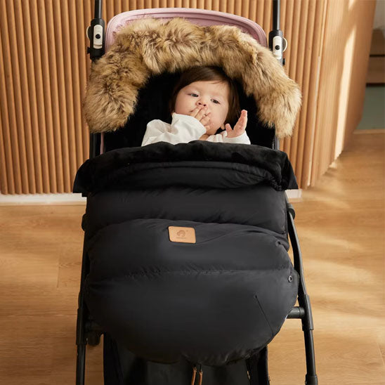 Chancelière poussette tissu imperméable chaud — Protection pluie et vent pour bébé | Univers Bébé One