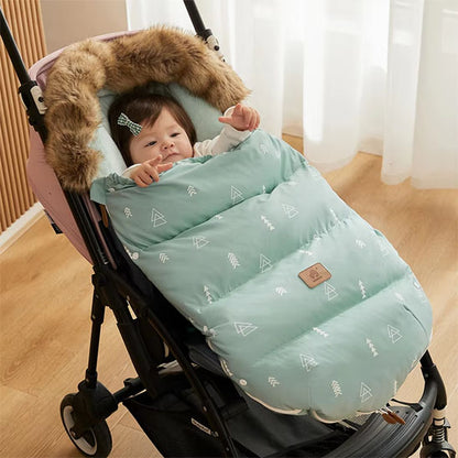 Chancelière poussette universelle hiver — Bébé au chaud par temps froid | Univers Bébé One