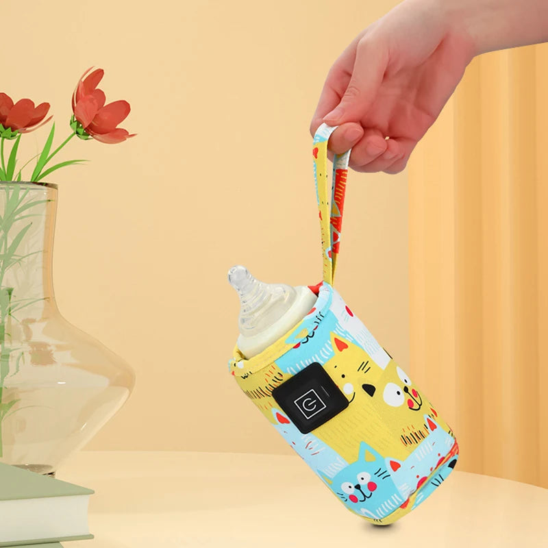 Chauffe biberon USB avec sac isotherme — Garde le lait chaud plusieurs heures en sortie | Univers Bébé One