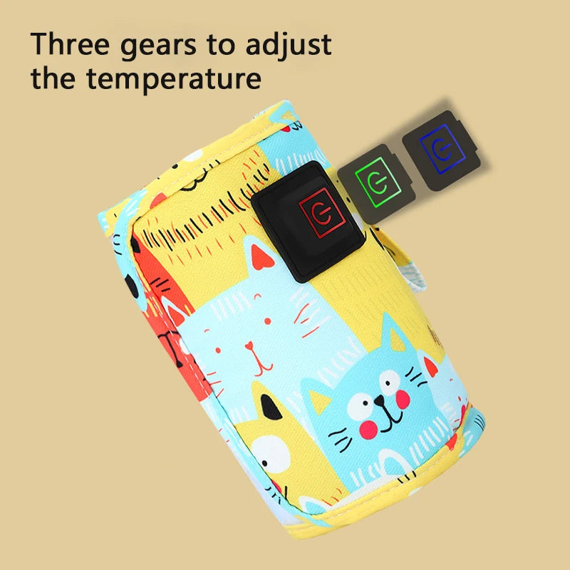 Chauffe biberon USB branché voiture — Compatible tous biberons et gourdes bébé | Univers Bébé One
