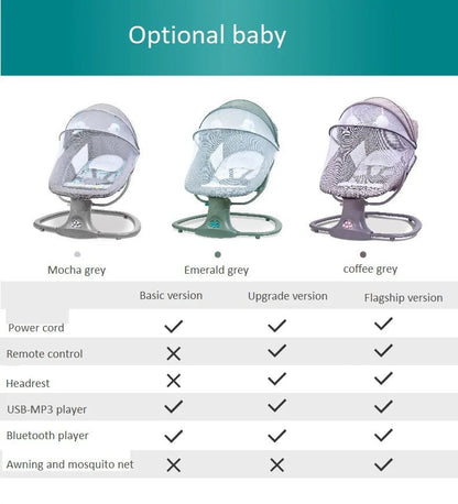 Chaise berçante électrique pour bébés