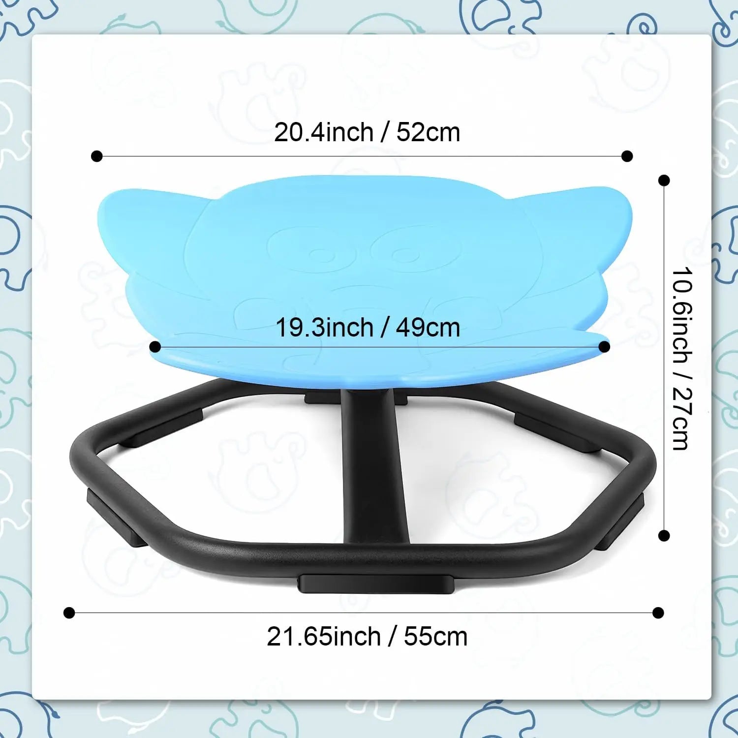 Chaise rotative pour tout-petits