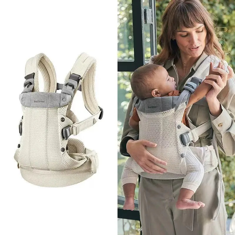 Porte bébé ergonomique — position dorsale