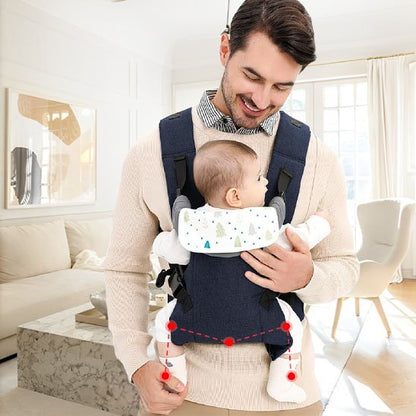 Porte bébé ergonomique sangles réglables — Ajustement facile et maintien sécurisé | Univers Bébé One