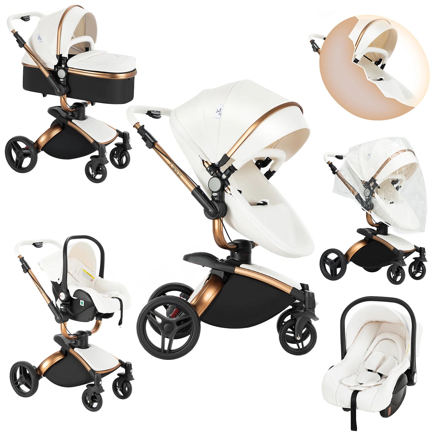 Poussette-bebe-luxe-blanc