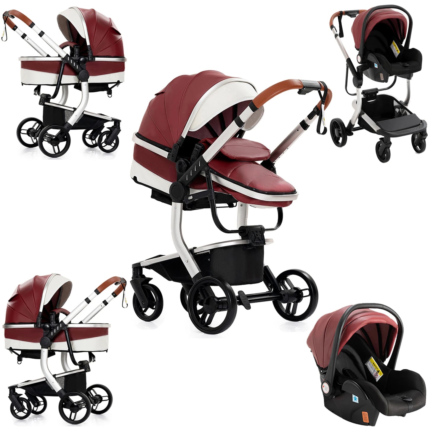 Poussette-pour-bebe-4-en-1