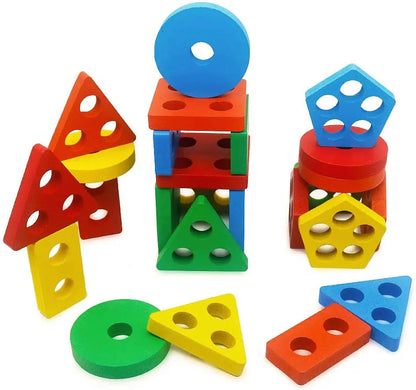 Puzzle en bois montessori