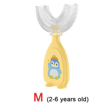 Brosse bébé en anneau souple